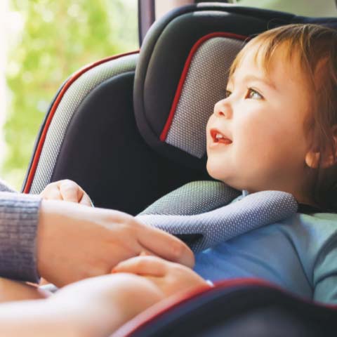 Autofahrt mit Kindern