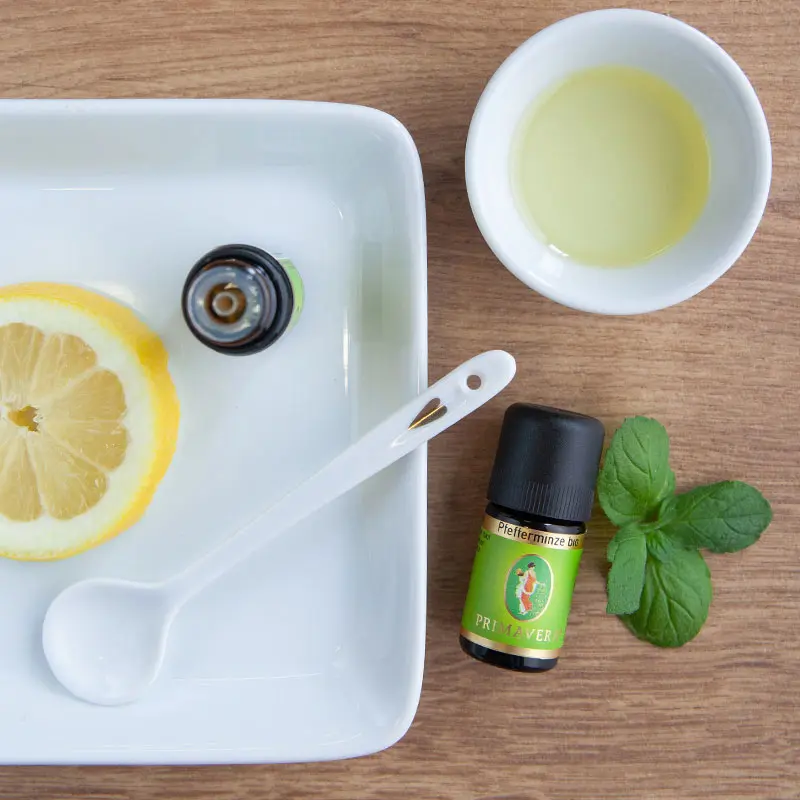 Preparing "Fresh Love" Lip Balm