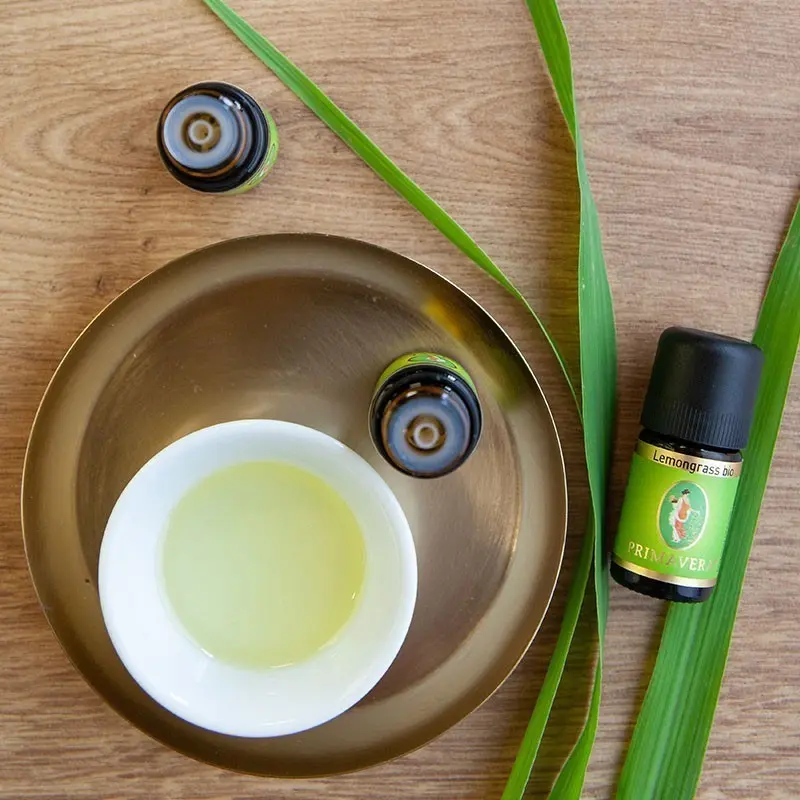 Preparing Spring-Fresh Body & Massage Oil