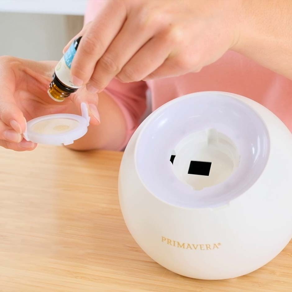 Aroma Ventilator Flower – Farbiger Duft für größere Räume