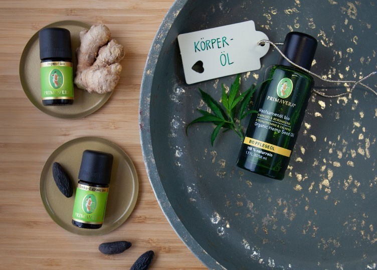 Körperöl „Tonka Ingwer“
