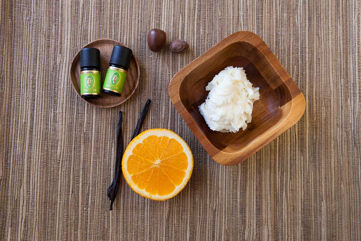 Reichhaltige Körpercreme Vanille & Orange