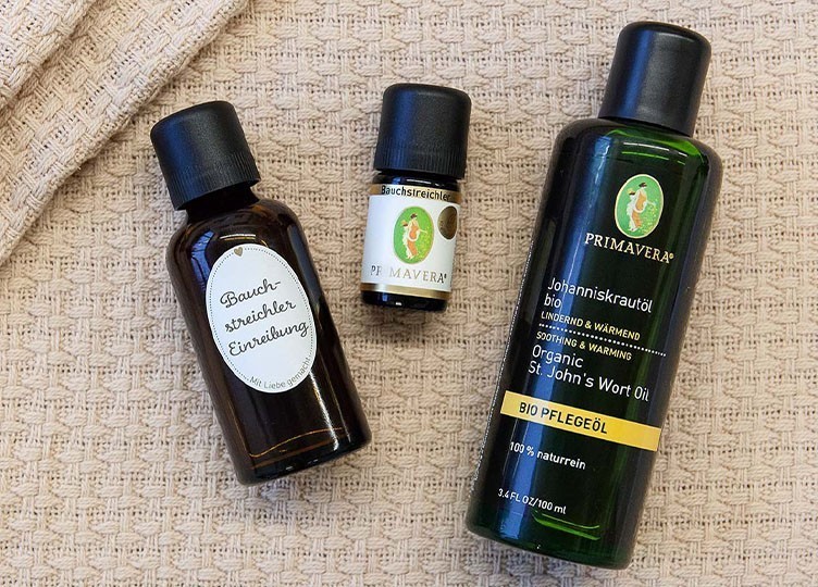 Bauchstreichler Einreibung