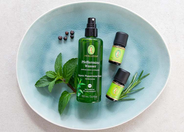 Belebendes Beinspray