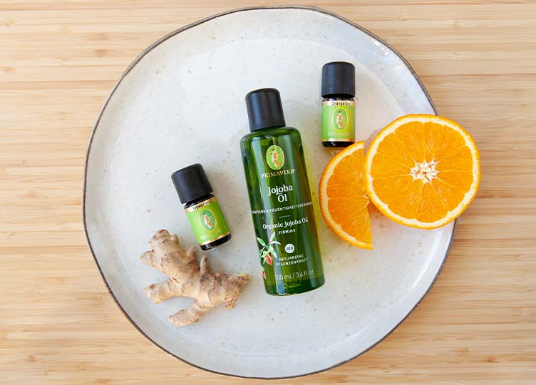 Detox Körperöl mit Ingwer