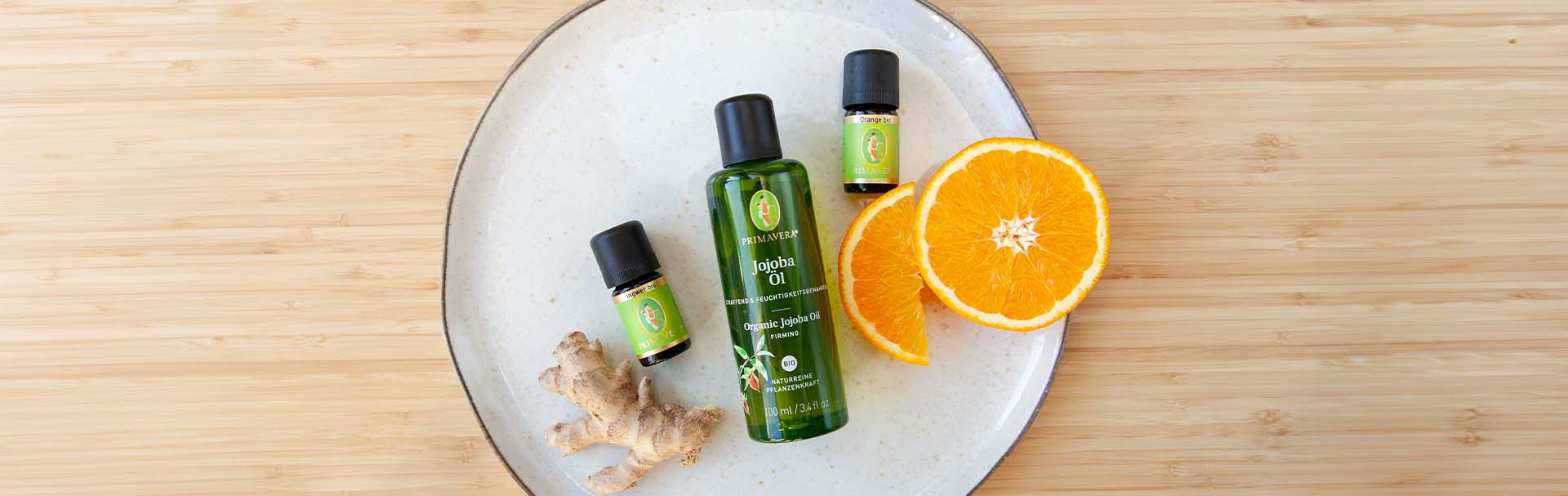 Detox Körperöl mit Ingwer