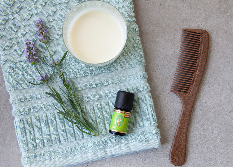 Entspannende Haarkur mit Arganöl