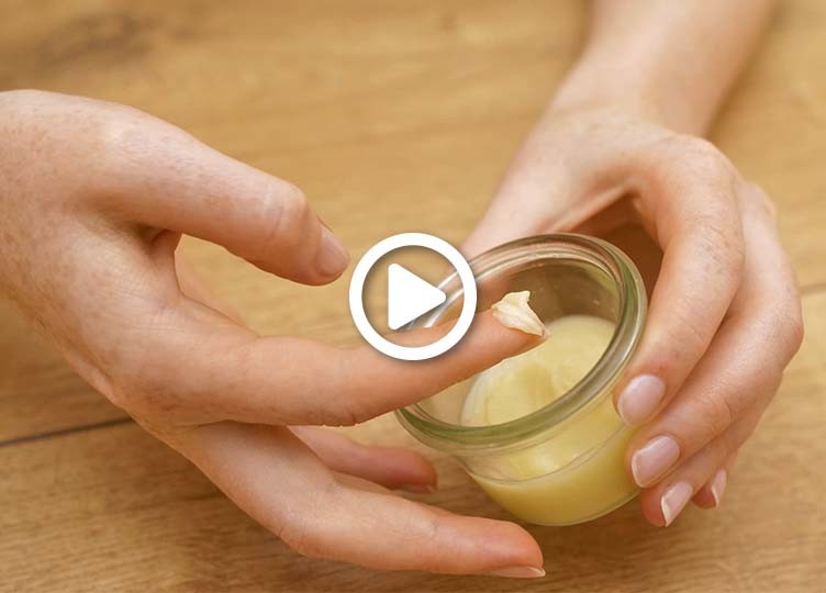 Kreativer Lippenbalsam