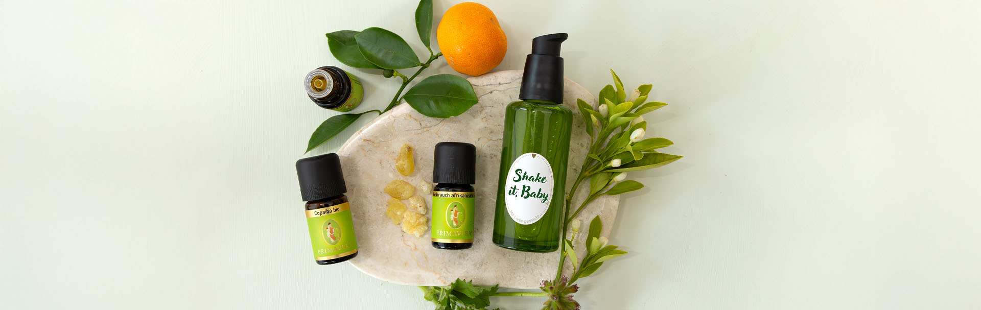 Schüttel-Emulsion Weihrauch Rosengeranie