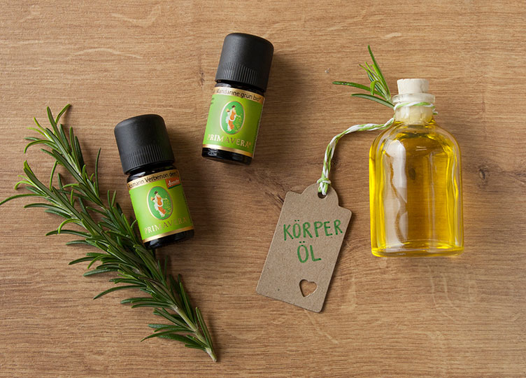 Straffendes Körperöl