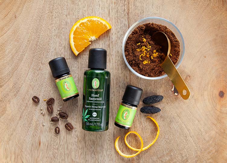 Upcycling Glättendes Kaffee-Peeling