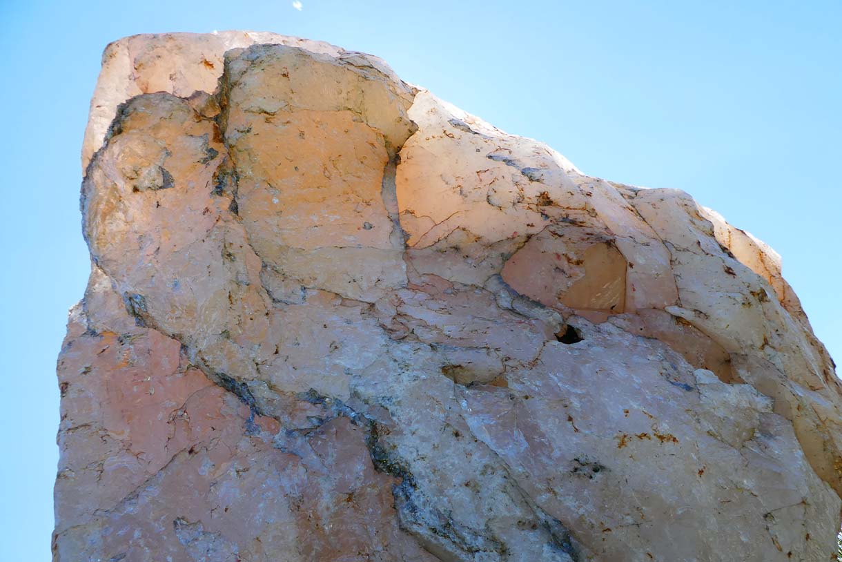 Gesteine im Naturparadies