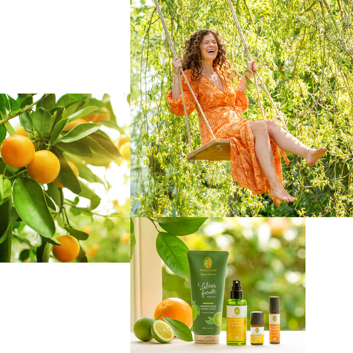 Neue Energie und Lebensfreude Collage