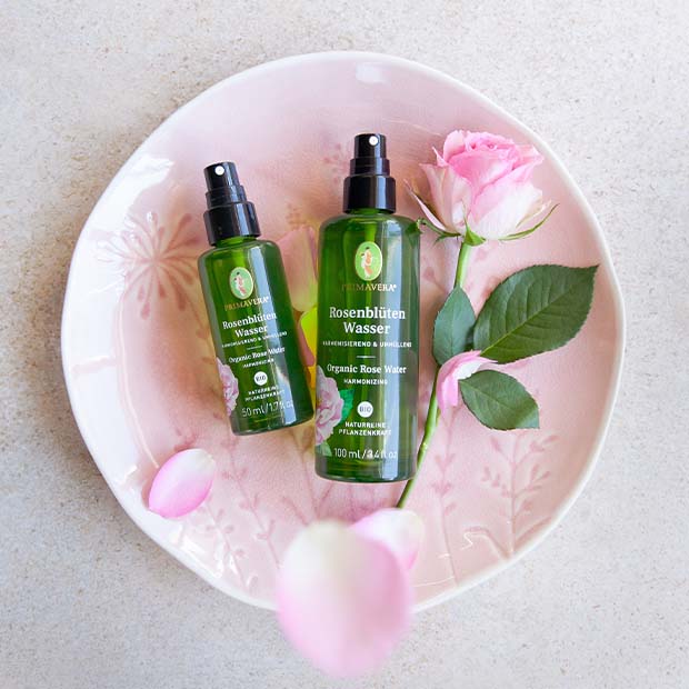 PRIMAVERA Rosenblütenwasser bio