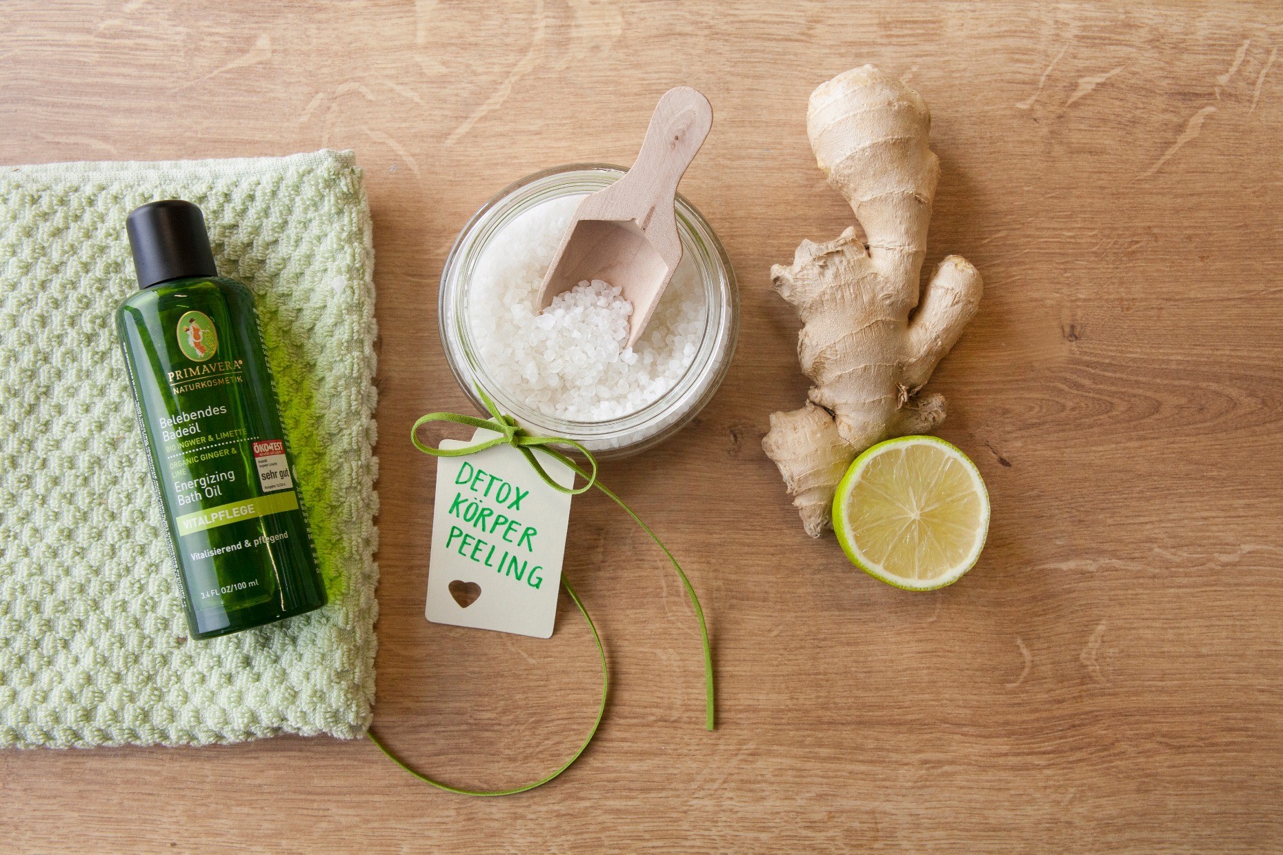 DIY Detox Körperpeeling