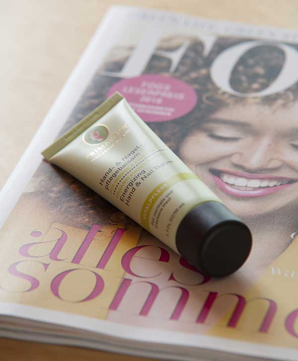 PRIMAVERA Hand- & Nagelpflegebalsam Ingwer Limette