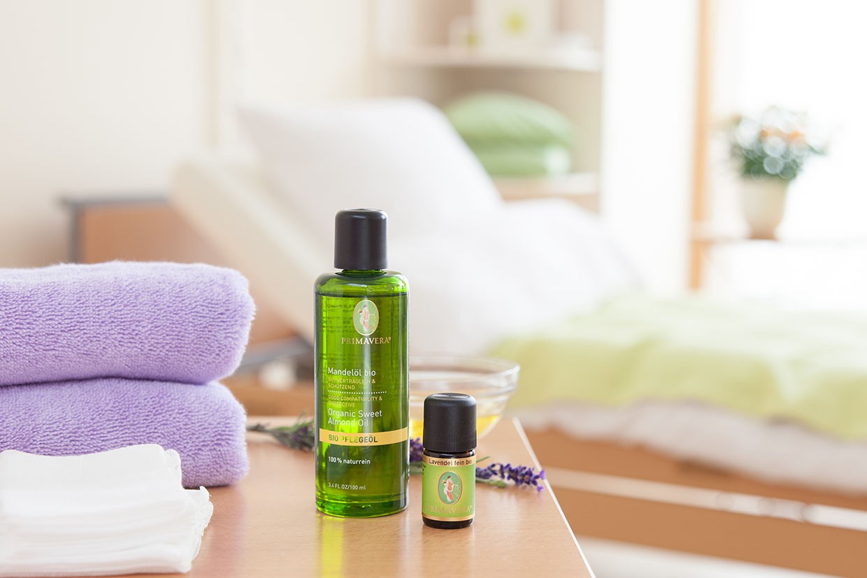 Aromapflege Rücken schonende Pflege